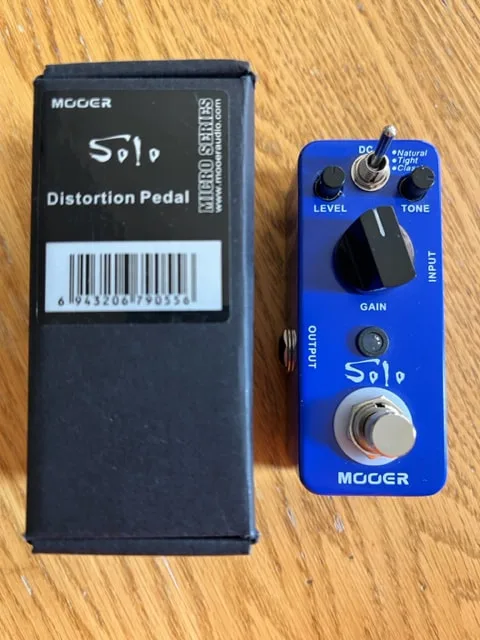 MOOER Solo Distortion Pedal